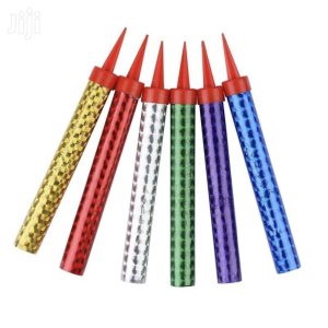 6 Bougies Etincelles Anniversaire – 30cm